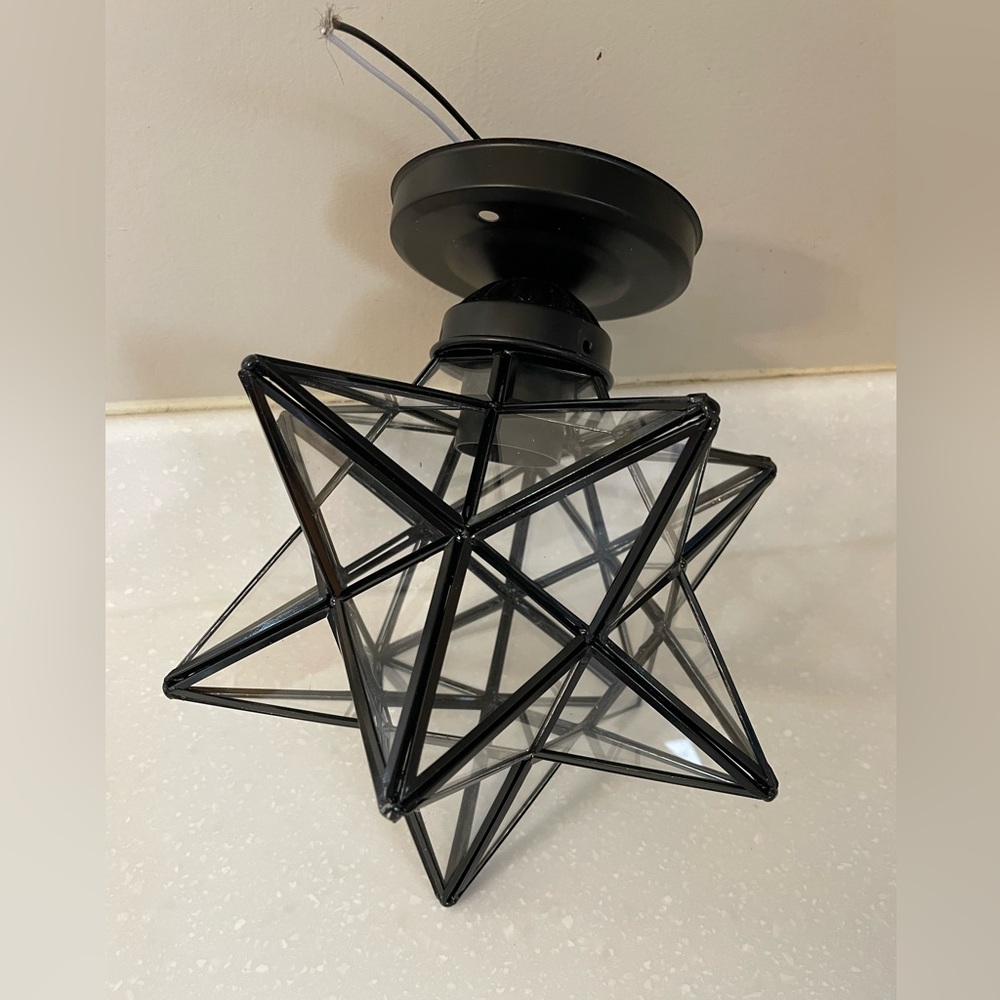 Moravian Star Light Fixture